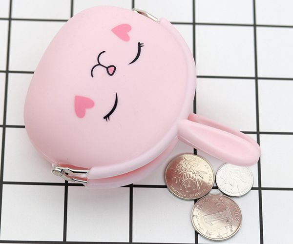 硅膠家用鑰匙包，卡通鑰匙包，女士硅膠鑰匙包